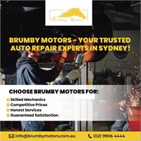 Brumby Motors - Car service in Sydney Brumby  Motors 